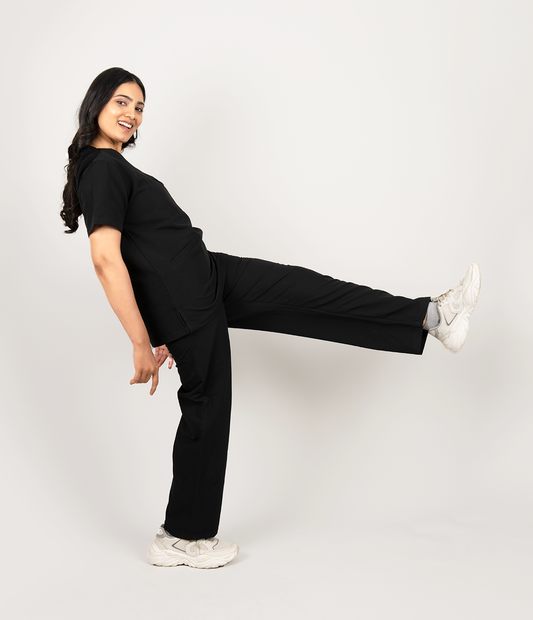 Triflex V-neck Black Women