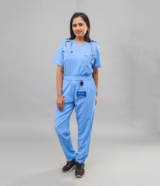 Airlite V-Neck Celi Blue Women