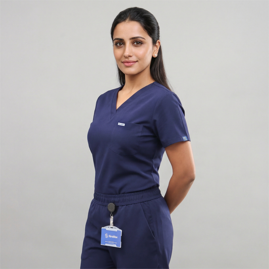 Airlite V-Neck Midnight Blue Women