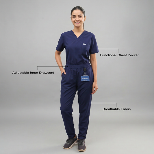 Airlite V-Neck Midnight Blue Women