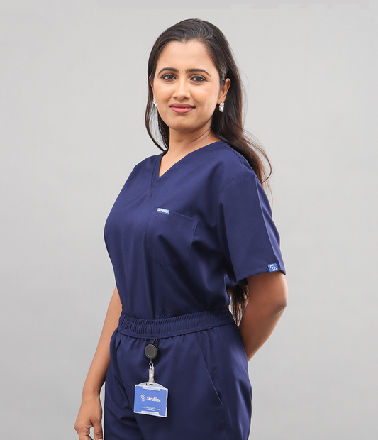 Airlite V-Neck Midnight Blue Women