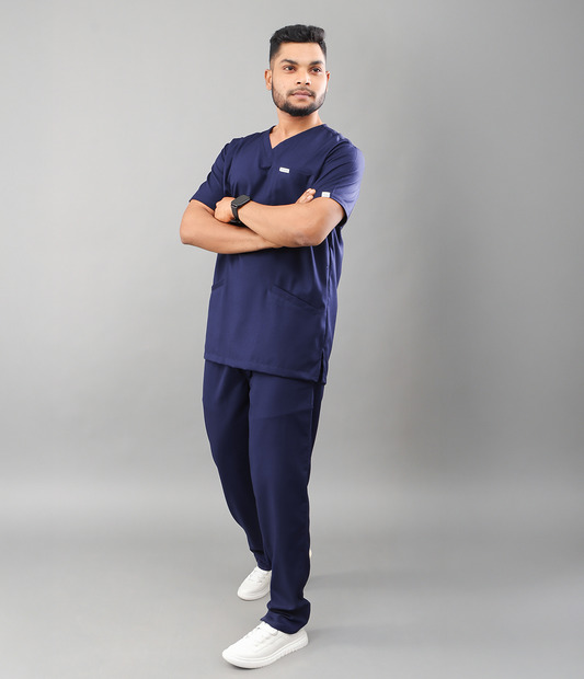 V-Neck Scrubs for Men