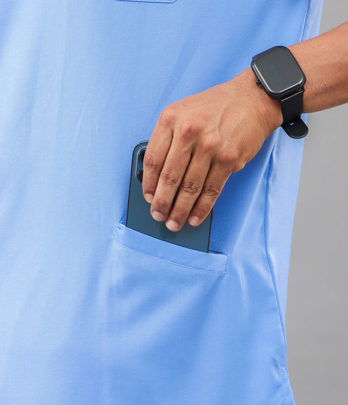 Airlite V-Neck Ceil Blue Scrub Online