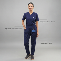 Airlite V-Neck Midnight Blue Women