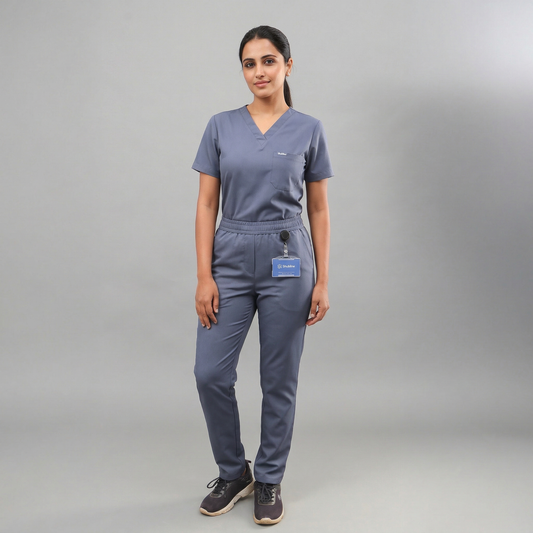 Airlite V-Neck Dark Grey Women