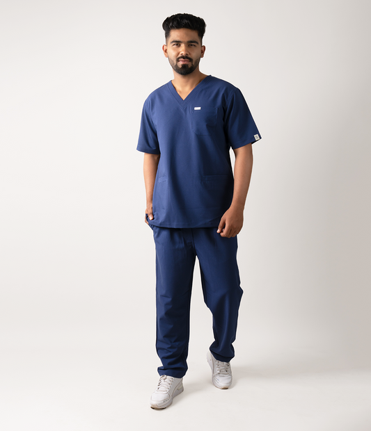 Triflex V-neck Navy Blue Men