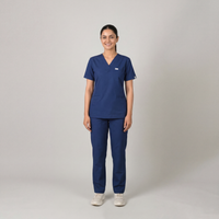 Triflex V-neck Navy Blue Women